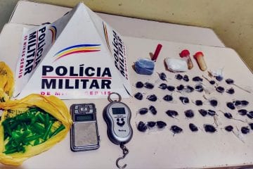 PM descobre esquema de tráfico e apreende grande quantidade de drogas