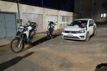 Ação Rápida; PM encontra veículo roubado minutos após o crime