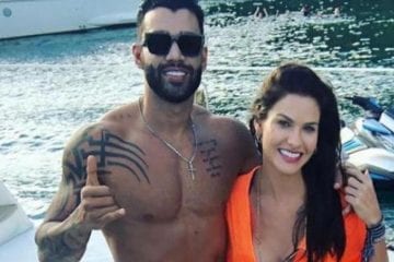Gusttavo Lima e Andressa Suíta são flagrados juntos em iate