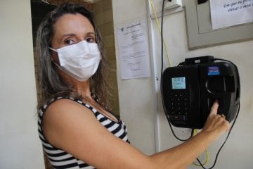 Ponto biométrico volta a ser usado pela Câmara de Itabira
