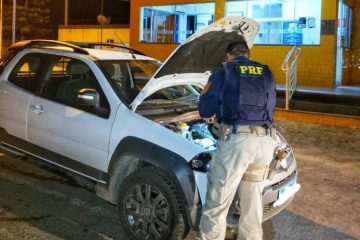 Três homens roubam carro, mentem para a PRF e são presos na BR-381, em Monlevade