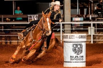 Tricampeã nacional fala da sua preparação para o ANTT Barrel Show