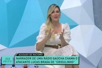 Comentaristas condenam uso de termo racista contra Lucas Braga, do Santos