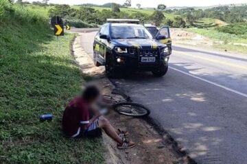 Após conhecer garota pela internet, adolescente tenta pedalar de MG ao Maranhão