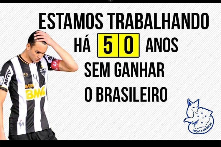 Torcedores rivais fazem memes com fim das chances de título do Atlético