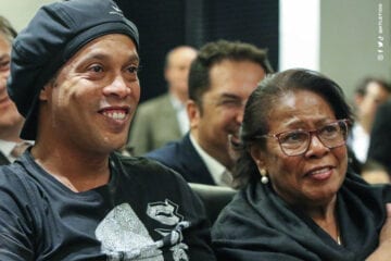 Atlético lamenta morte de Dona Miguelina, mãe de Ronaldinho: ‘Luto’