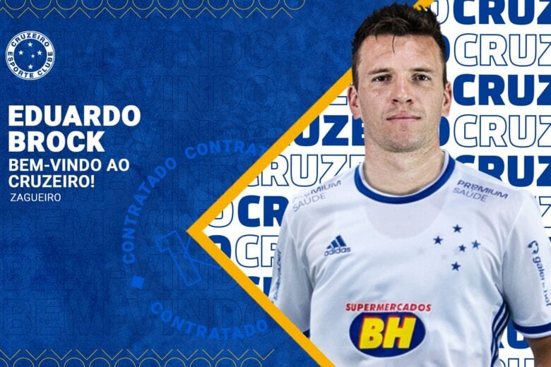 Cruzeiro anuncia a contratação do zagueiro Eduardo Brock
