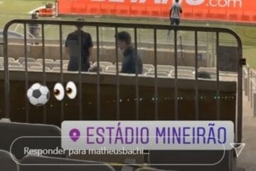 Auxiliar da Seleção, filho de Tite acompanha Atlético x Palmeiras