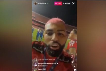 Gabigol chama Galhardo, do Inter, de moleque: Não foi campeão e artilheiro