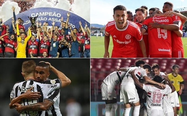 Flamengo, Inter, Atlético: veja a premiação dos 20 clubes do Brasileirão