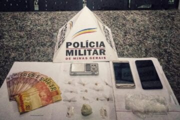 Homem é preso com várias drogas e grande quantia de dinheiro em Coronel Fabriciano