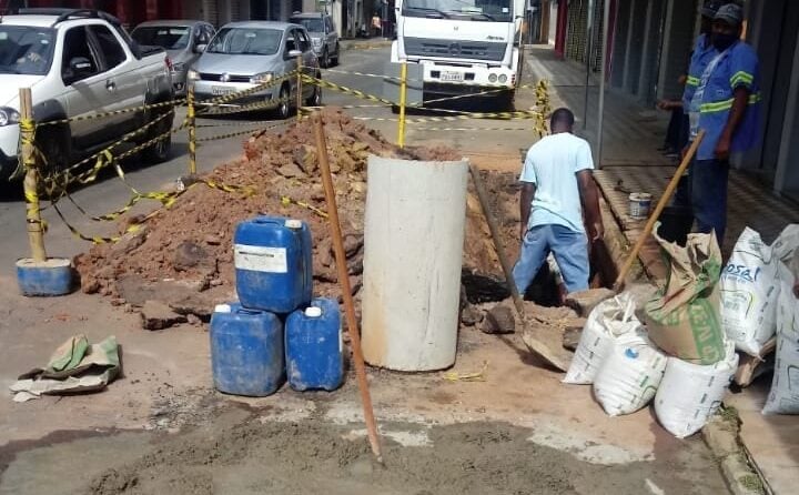 Bairros que sofreram com falta d’água no fim de semana voltam a ter abastecimento em Monlevade