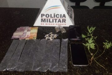 Jovem cultiva maconha dentro de casa e é preso pela Polícia Militar em Nova Era