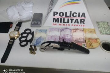 Homem armado com garrucha é preso pela PM em Barão de Cocais