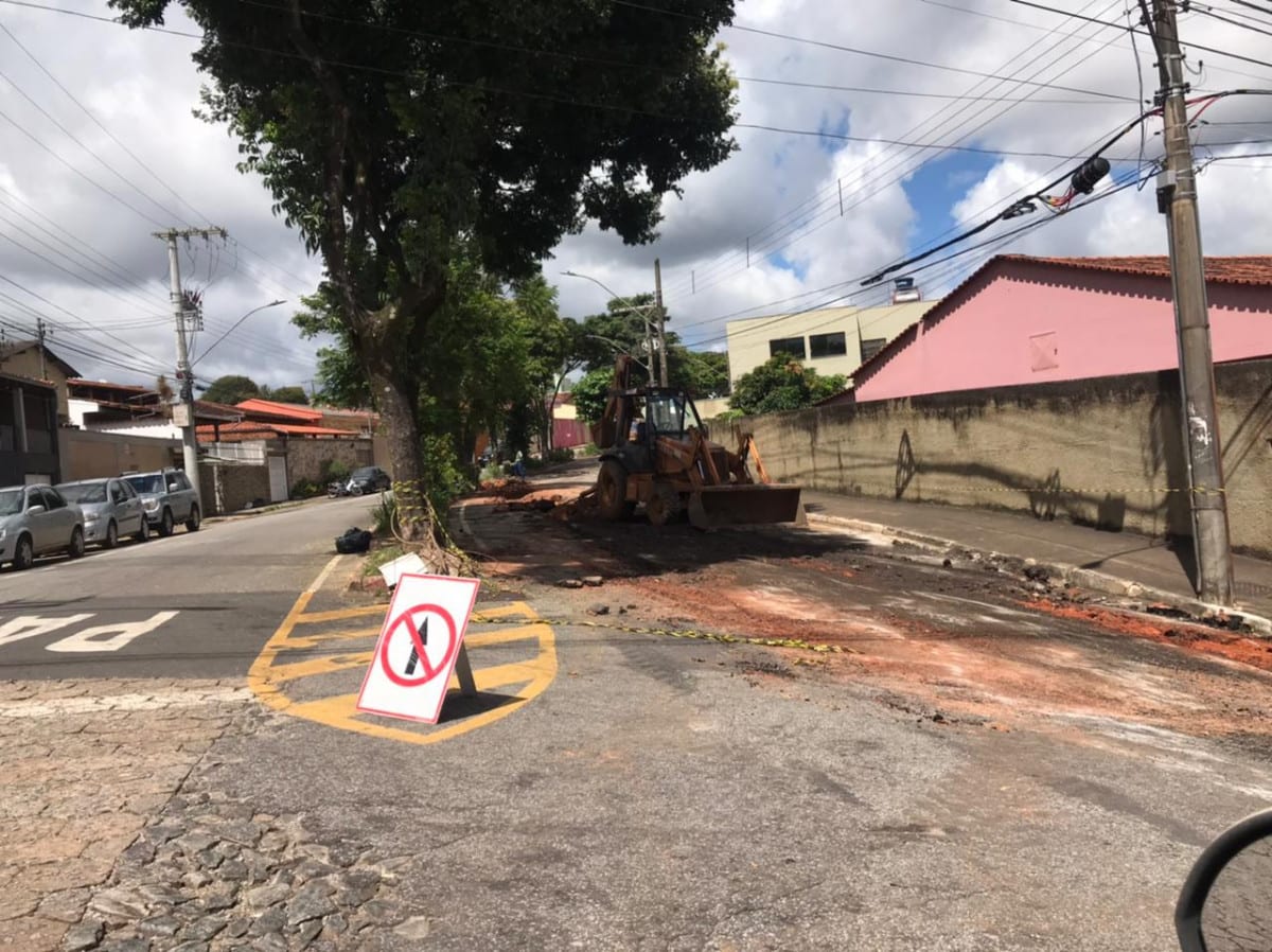 SAAE dá início às obras de reparo na avenida Brasil