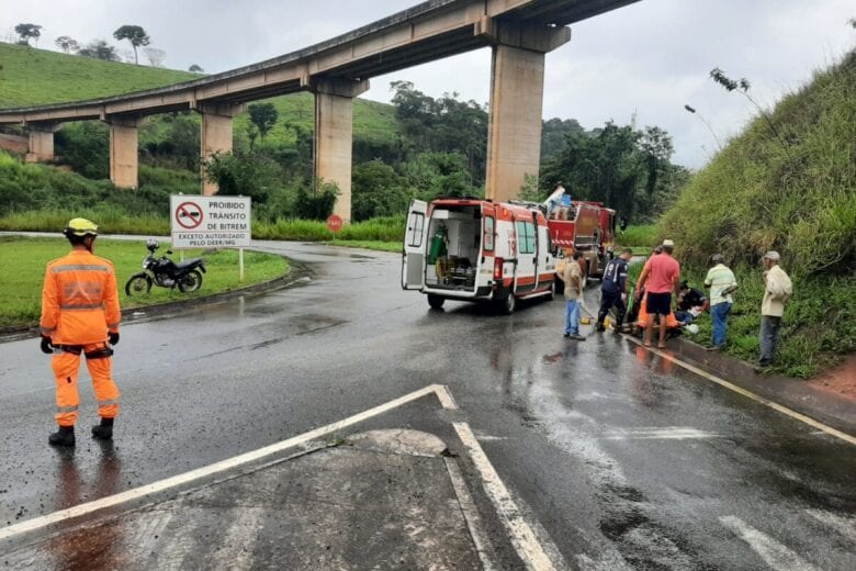 Ciclista que caiu de pontilhão morre no Pronto Socorro