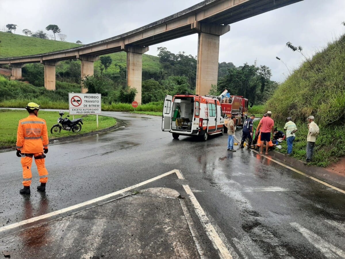 Ciclista que caiu de pontilhão morre no Pronto Socorro