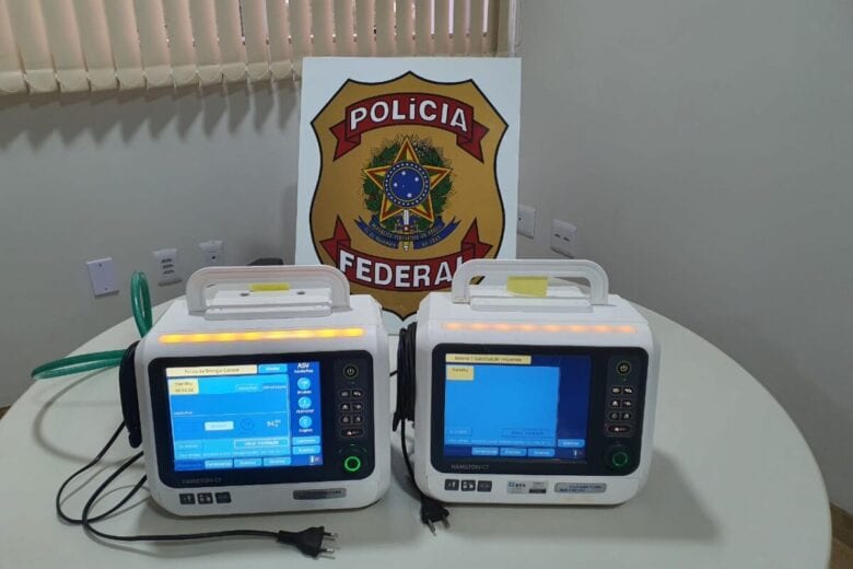 Polícia Federal recupera respiradores furtados da Santa Casa
