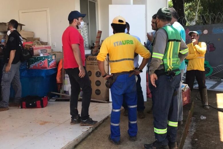 Itaurb e SAAE enviam efetivo para auxiliar no resgate às vítimas em Santa Maria