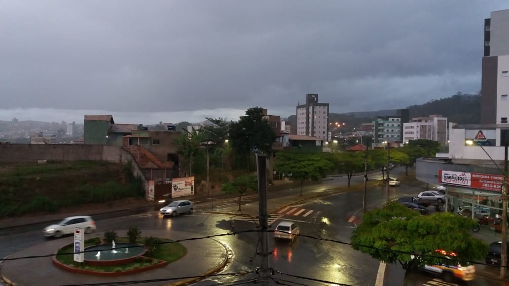 Chuva à vista: frente fria chega a Itabira no fim de semana