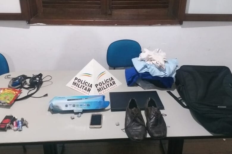 Em Bela Vista de Minas, foragido da justiça aciona PM e acaba sendo preso