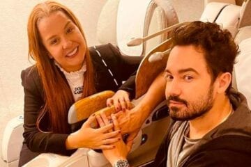 Maiara e Fernando Zor estão em Dubai