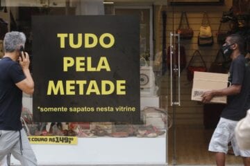 Confiança dos empresários do comércio cai 1,5%