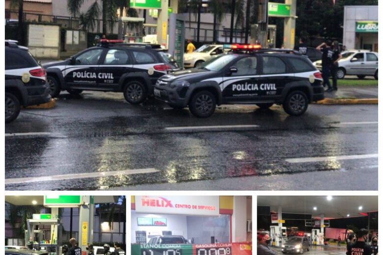Polícia Civil fiscaliza mais de 50 postos de combustíveis em BH e RMBH