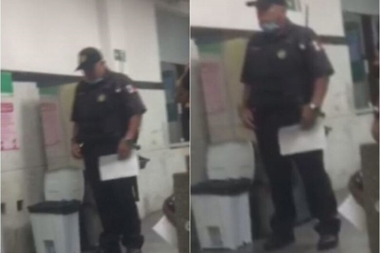 Sem máscara, guarda municipal agride e ameaça pacientes com uma arma em UPA; veja o vídeo