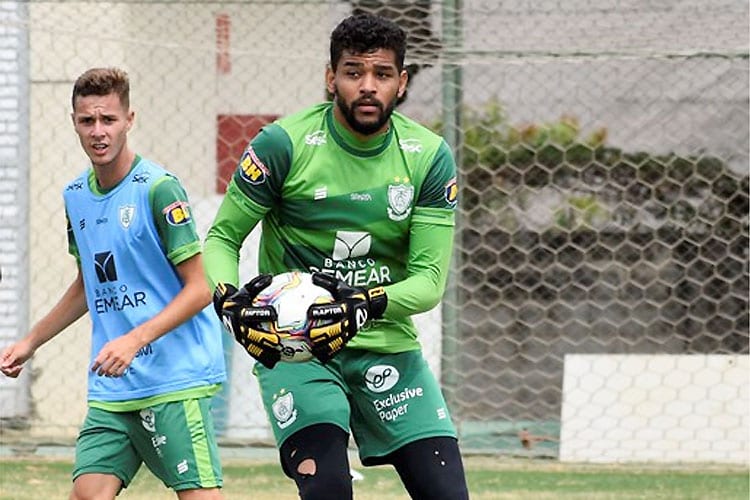 América empresta o goleiro Jori ao Coimbra até o fim do Campeonato Mineiro
