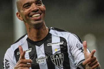 Atlético: Tardelli comemora gol, vitória e entrosamento com ‘garçom’ Hulk