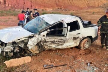 Bebê sofre traumatismo craniano em acidente com dois veículos em Minas