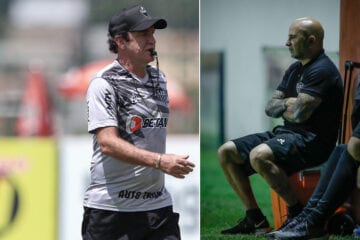Coincidências e diferenças nas estreias de Cuca e Sampaoli pelo Atlético
