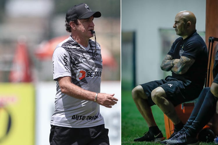 Coincidências e diferenças nas estreias de Cuca e Sampaoli pelo Atlético