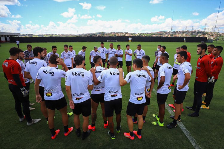 Atlético vai manter programação de treinos durante paralisação do Mineiro
