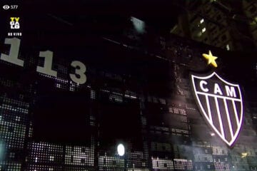 Show de luzes na sede e na Arena MRV celebra os 113 anos do Atlético