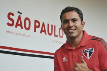 Reforço do São Paulo, Eder destaca parceria com Miranda e elogia Crespo