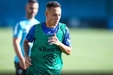 Recém-contratado, Rafinha realiza primeiro treinamento pelo Grêmio