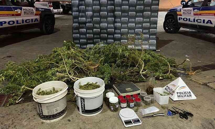 Após ameaçar a ex com tiro, suspeito e comparsa são presos com drogas