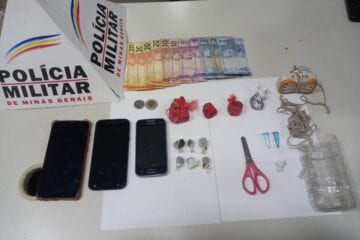 Ipatinga: dois menores e outros seis suspeitos são presos por tráfico de drogas