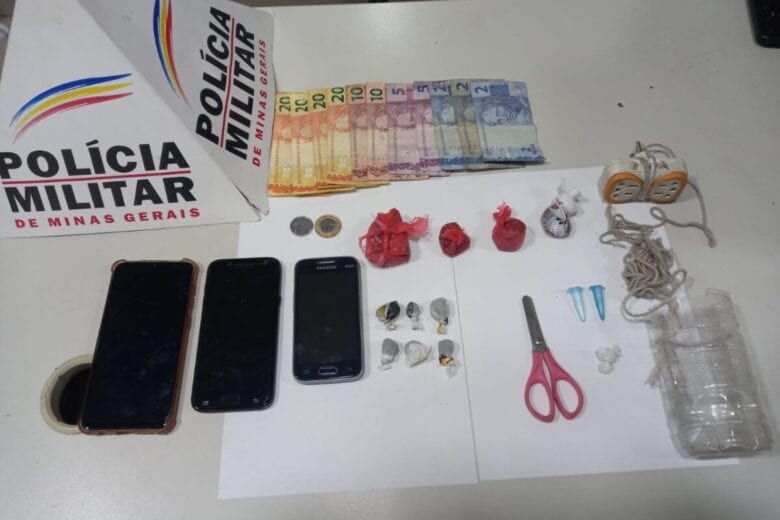 Ipatinga: dois menores e outros seis suspeitos são presos por tráfico de drogas
