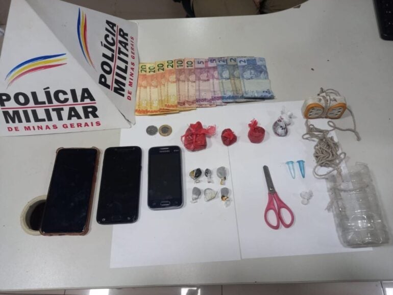 Ipatinga: dois menores e outros seis suspeitos são presos por tráfico de drogas