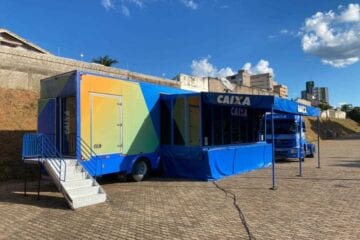 Fim das filas: agência móvel da Caixa começa a atender em Itabira