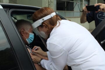 Monlevade vacina idosos com 82 anos nesta quinta-feira