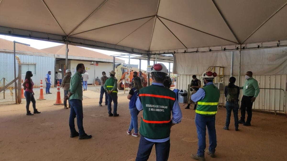 Após denúncias de aglomeração, mineradora Vale passa por fiscalização