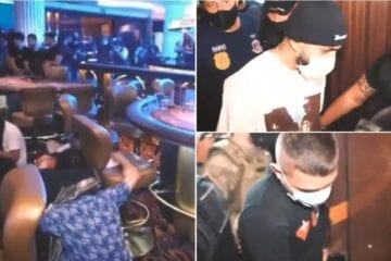 Gabigol e MC Gui são flagrados em cassino de luxo de SP durante ação contra aglomeração