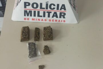 Com maconha no bolso, homem tenta fugir da PM e acaba preso em Monlevade