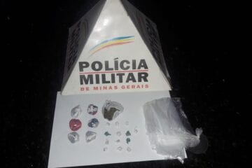 PM detém dupla suspeita de tráfico de drogas em Nova Era