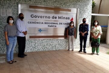 Secretário adjunto de Saúde do Estado visita hospitais de Itabira