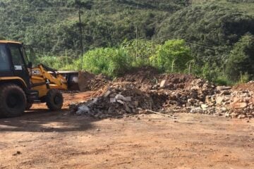 Concessionária de água e esgoto faz bota-fora em área preservada e trava impasse com Prefeitura de Ouro Preto